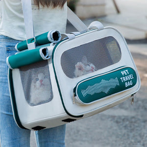 Portable Breathable Large Capacity Pet Backpack: Your Pet's New Favorite Travel Companion