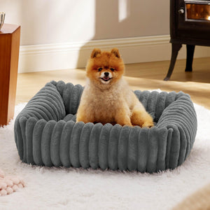All-season Warm Plush Pet Bed: Comfort for Every Season