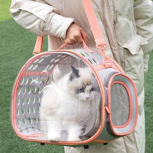 Discover the Ultimate Pet Transport Solution: The Pet Cat Transparent Bag Space Capsule Backpack