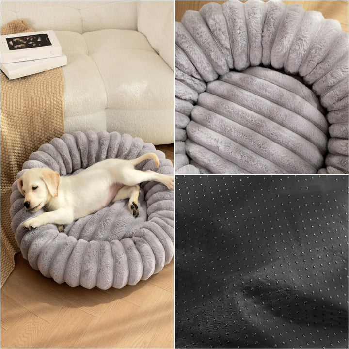 The Ultimate Comfort for Your Furry Friend: High Weight Pet Nest Straight Rabbit Plush Mat