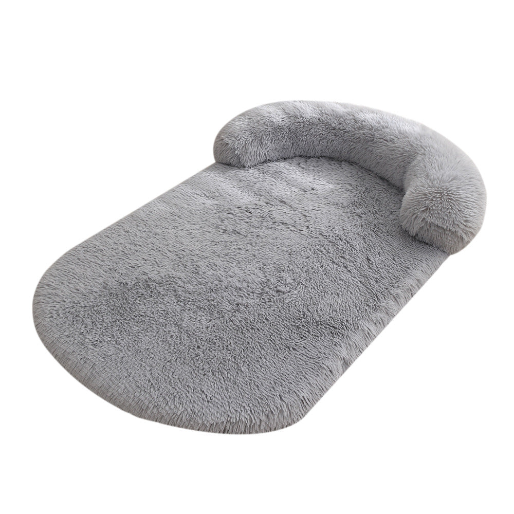 Plush Doghouse Cathouse Pet Bed