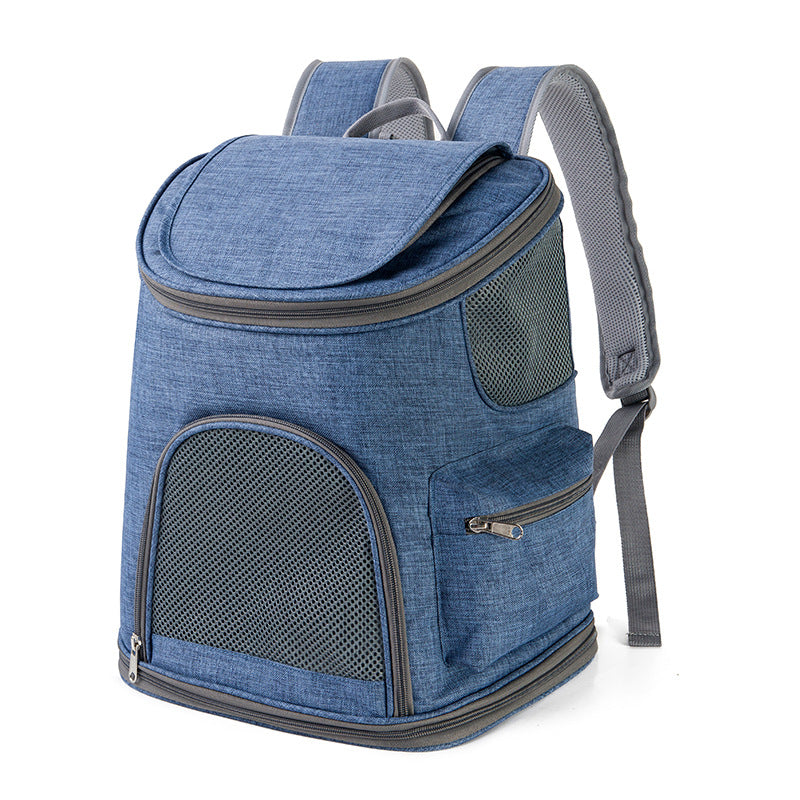 New Dog Bag Backpack Oxford Cloth Out
