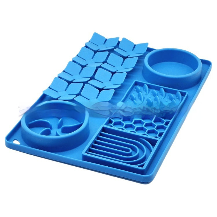 Pet Tableware Slow Food Suction
