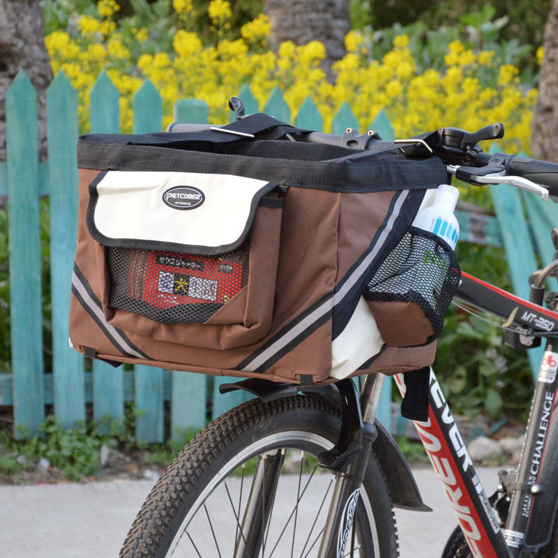 Pet Bicycle Carrier Cat Dog Bicycle Bag