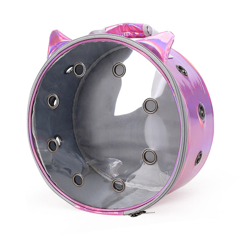 Transparent Pet Bag Go Out Portable Backpack