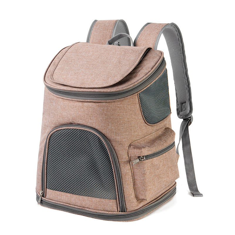 New Dog Bag Backpack Oxford Cloth Out