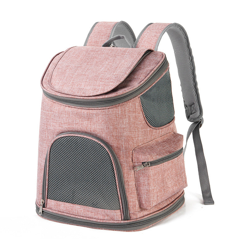 New Dog Bag Backpack Oxford Cloth Out