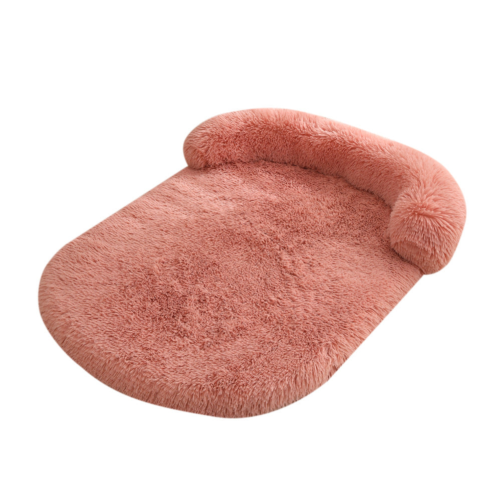Plush Doghouse Cathouse Pet Bed