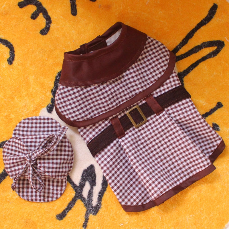 Cloak Hat Suit Funny Cat Dog Clothes