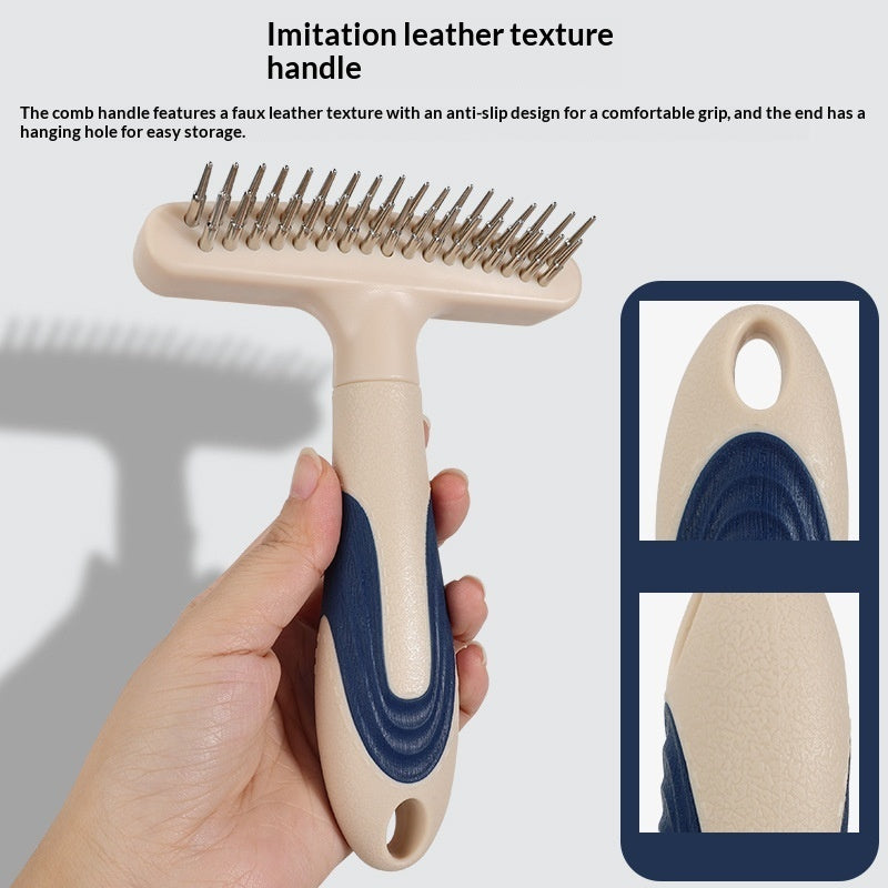 Pet Grooming Brush For Removing Loose