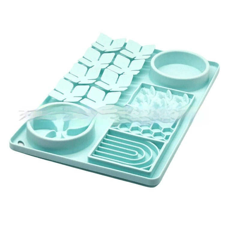 Pet Tableware Slow Food Suction