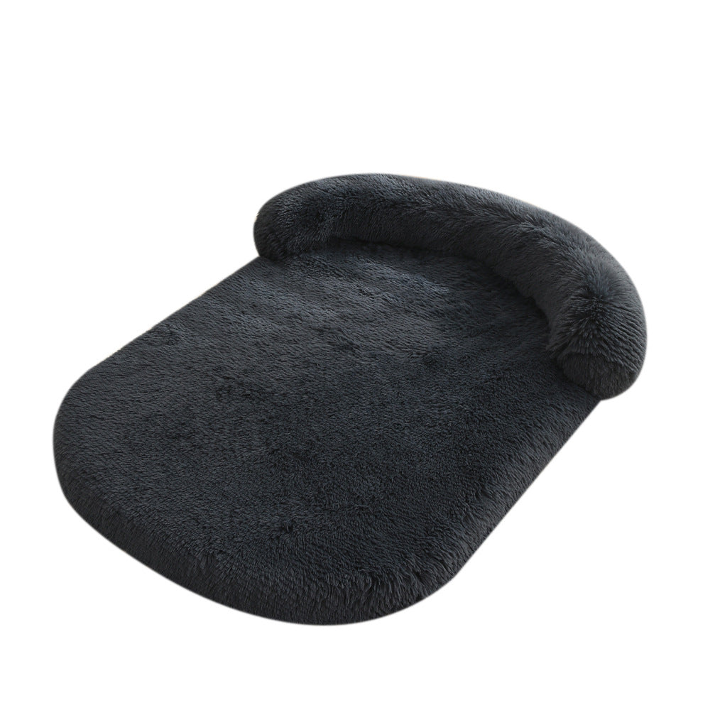 Plush Doghouse Cathouse Pet Bed
