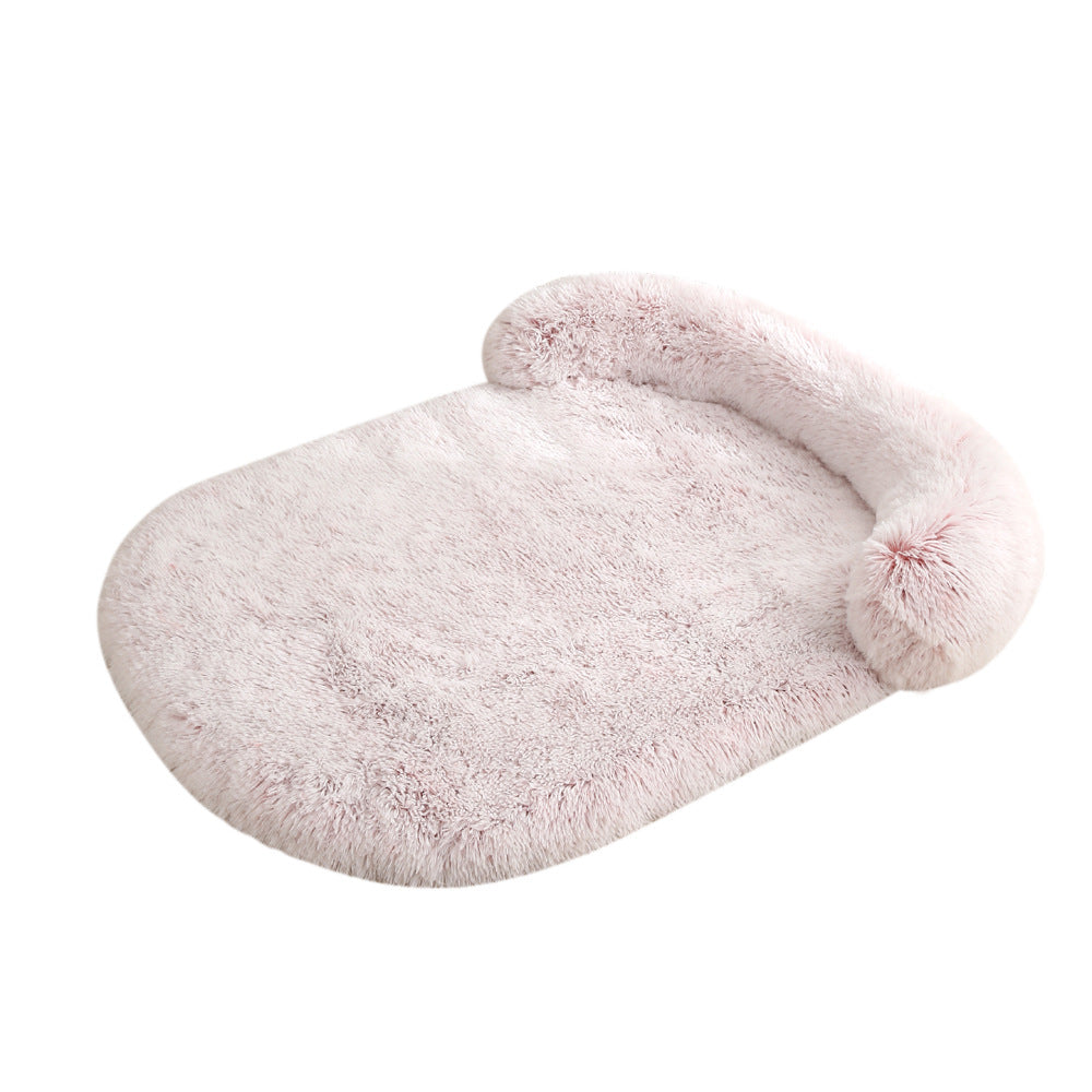 Plush Doghouse Cathouse Pet Bed