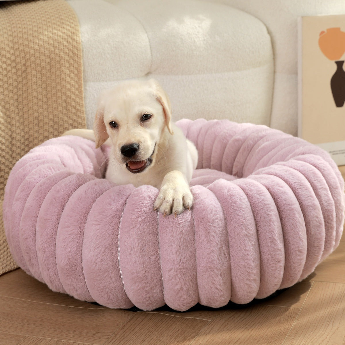 High Weight Pet Nest Straight Rabbit Plush Mat