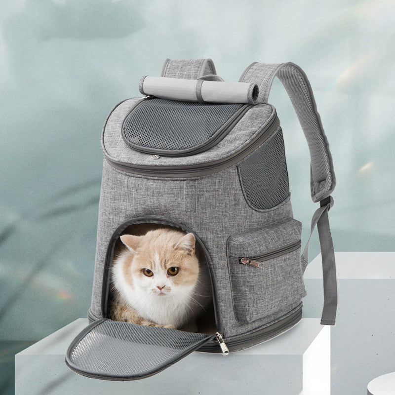 New Dog Bag Backpack Oxford Cloth Out