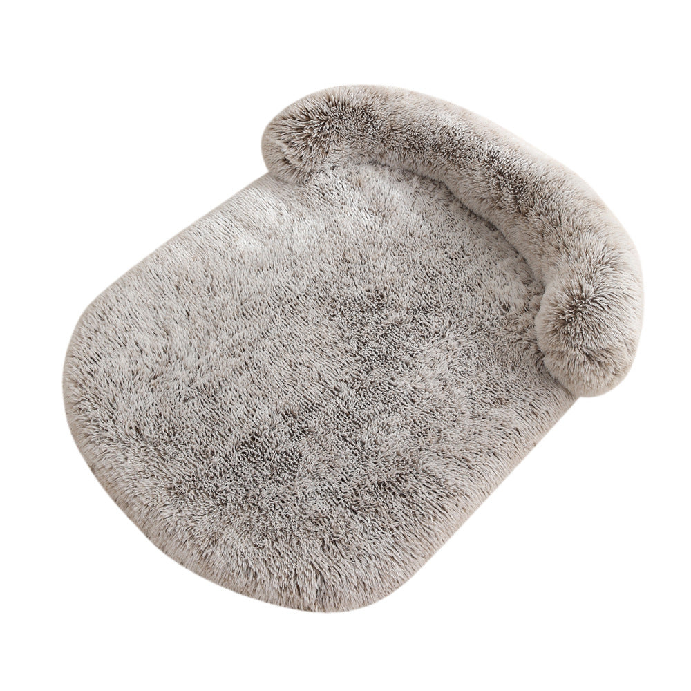Plush Doghouse Cathouse Pet Bed