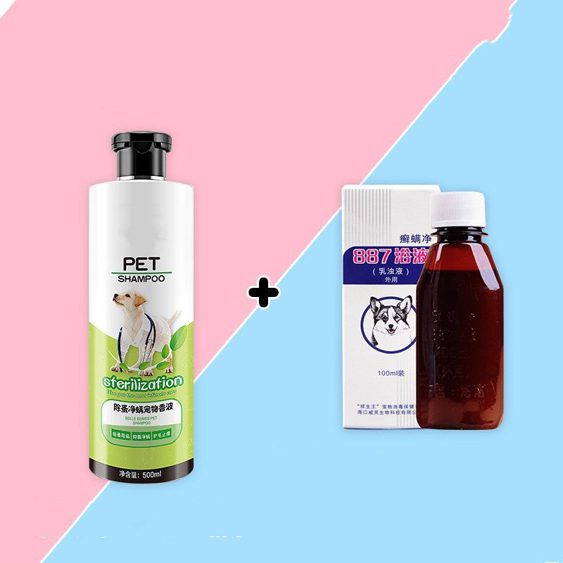 Pet Dog Bath Gel Antiseptic Deodorant Insect