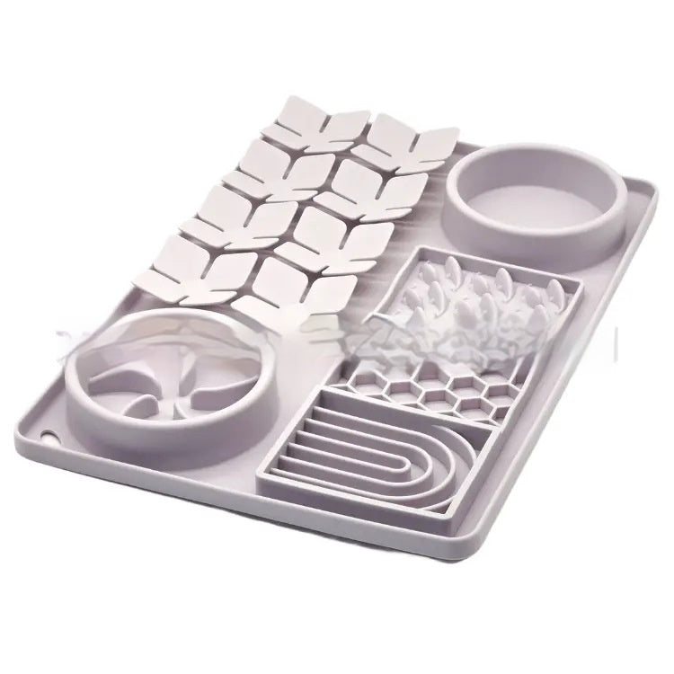 Pet Tableware Slow Food Suction